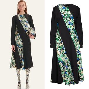 STINE GOYA Aida 1491 Cady Midi Dress